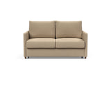 Neah 140 sovesofa med slim armlæn i 587 Phobos Mocha, set forfra