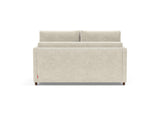 Neah 140 sovesofa med slim armlæn i 357 Taura Off White, set bagfra