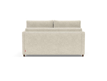 Neah 140 sovesofa med slim armlæn i 357 Taura Off White, set bagfra