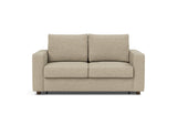 Neah 140 sovesofa med standard armlæn i 356 Taura Sand, set forfra