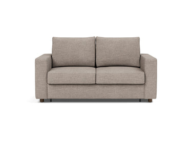 Neah 140 sovesofa med standard armlæn i 472 Yuveno Warm Grey, set forfra