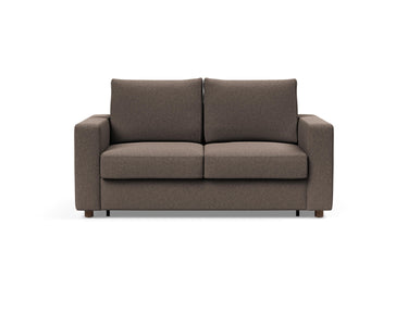 Neah 140 sovesofa med standard armlæn i 530 Bouclé Taupe, set forfra