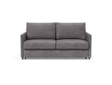 Neah 160 sovesofa med slim armlæn i 282 Avella Warm Grey, set forfra