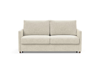 Neah 160 sovesofa med slim armlæn i 357 Taura Off White, set forfra