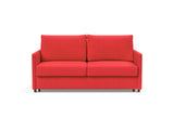 Neah 160 sovesofa med slim armlæn i 511 Elegance Red, set forfra