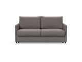 Neah 160 sovesofa med slim armlæn i 521 Mixed Dance Grey, set forfra