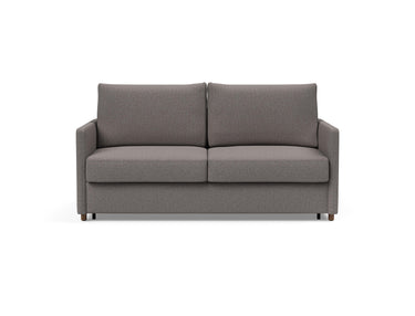 Neah 160 sovesofa med slim armlæn i 521 Mixed Dance Grey, set forfra