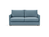 Neah 160 sovesofa med slim armlæn i 525 Mixed Dance Light Blue, set forfra