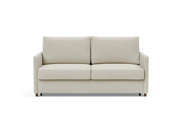 Neah 160 sovesofa med slim armlæn i 527 Mixed Dance Natural, set forfra