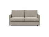 Neah 160 sovesofa med slim armlæn i 579 Kenya Gravel, set forfra