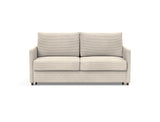Neah 160 sovesofa med slim armlæn i 594 Corduroy Ivory, set forfra