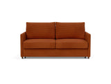 Neah 160 sovesofa med slim armlæn i 595 Corduroy Burnt Orange, set forfra