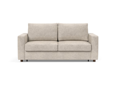 Neah 160 sovesofa med standard armlæn i 280 Avella Sand, set forfra