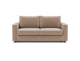 Neah 160 sovesofa med standard armlæn i 417 Esina Mocha, set forfra