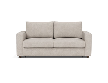 Neah 160 sovesofa med standard armlæn i 471 Yuveno Sand, set forfra