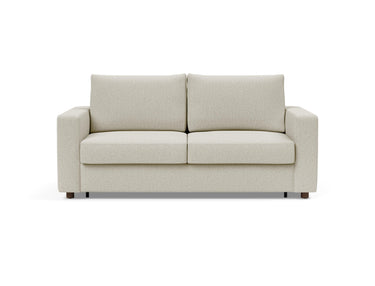 Neah 160 sovesofa med standard armlæn i 527 Mixed Dance Natural, set forfra