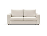 Neah 160 sovesofa med standard armlæn i 531 Bouclé Off White, set forfra
