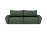 Norum sovesofa med Curve armlæn i 281 Avella Pine Green, set forfra