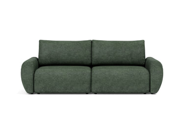 Norum sovesofa med Curve armlæn i 281 Avella Pine Green, set forfra