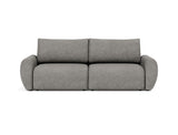 Norum sovesofa med Curve armlæn i 282 Avella Warm Grey, set forfra