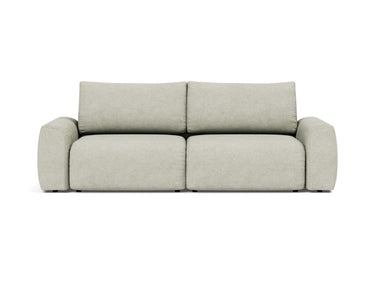 Norum sovesofa med Chunky armlæn i 280 Avella Sand, set forfra