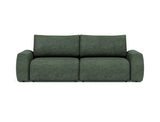 Norum sovesofa med Chunky armlæn i 281 Avella Pine Green, set forfra