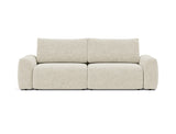 Norum sovesofa med Chunky armlæn i 357 Taura Off White, set forfra