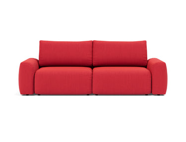 Norum sovesofa med Chunky armlæn i 511 Elegance Red, set forfra