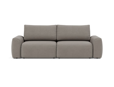 Norum sovesofa med Chunky armlæn i 521 Mixed Dance Grey, set forfra