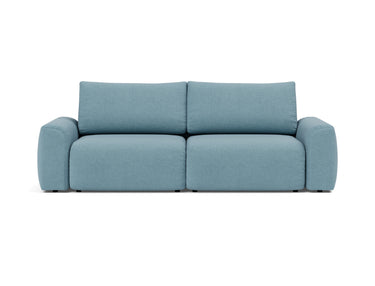 Norum sovesofa med Chunky armlæn i 525 Mixed Dance Light Blue, set forfra