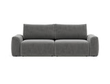 Norum sovesofa med Chunky armlæn i 563 Twist Charcoal, set forfra