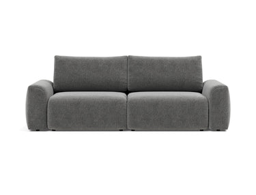 Norum sovesofa med Chunky armlæn i 563 Twist Charcoal, set forfra