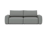 Norum sovesofa med Chunky armlæn i 852 Mahoga Seal Grey, set forfra