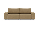Norum sovesofa med Chunky armlæn i 860 Yogia Olive Brown, set forfra