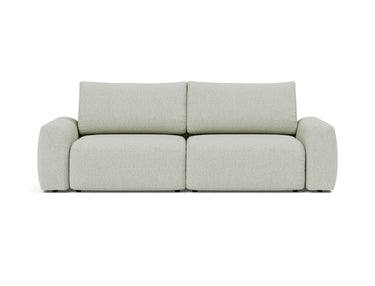 Norum sovesofa med Chunky armlæn i 888 Mozart Slate Brown, set forfra