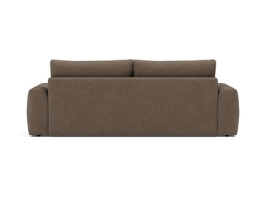 Norum sovesofa med Chunky armlæn i 411 Esina Cedar Brown, set bagfra