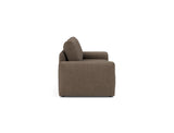 Norum sovesofa med Chunky armlæn i 411 Esina Cedar Brown, set fra siden
