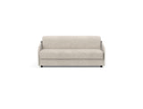 Eivor 140 sovesofa med Spring madras i 280 Avella Sand, set forfra