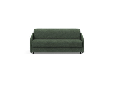 Eivor 140 sovesofa med Spring madras i 281 Avella Pine Green, set forfra
