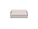 Eivor 140 sovesofa med Spring madras i 300 Weda Sand, set forfra