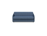 Eivor 140 sovesofa med Spring madras i 302 Weda Blue, set forfra
