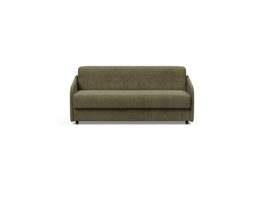 Eivor 140 sovesofa med Spring madras i 316 Cordufine Pine Green, set forfra