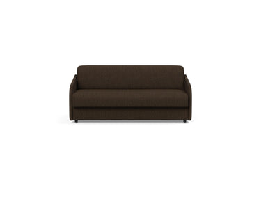 Eivor 140 sovesofa med Spring madras i 358 Taura Chocco, set forfra