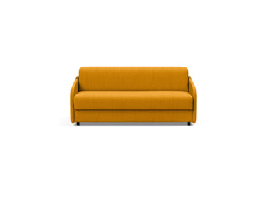 Eivor 140 sovesofa med Spring madras i 507 Elegance Burned Curry, set forfra