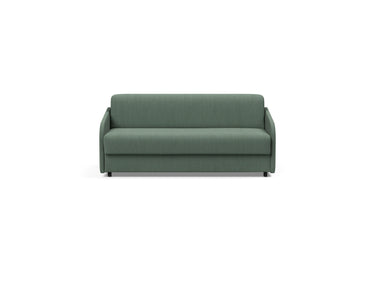 Eivor 140 sovesofa med Spring madras i 518 Elegance Green, set forfra