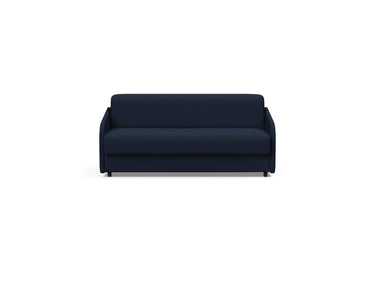 Eivor 140 sovesofa med Spring madras i 528 Mixed Dance Blue, set forfra