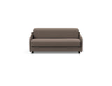 Eivor 140 sovesofa med Spring madras i 530 Bouclé Taupe, set forfra
