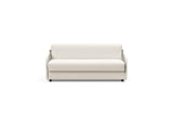 Eivor 140 sovesofa med Spring madras i 531 Bouclé Off White, set forfra