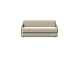 Eivor 140 sovesofa med Spring madras i 539 Bouclé Beige, set forfra