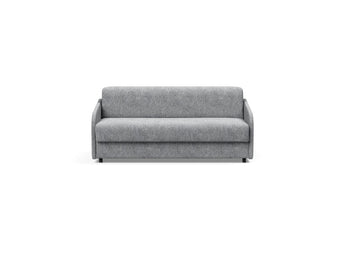 Eivor 140 sovesofa med Dual madras i 565 Twist Granite, set forfra